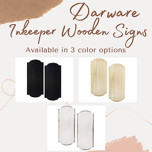 Darware Blank Wood Plaques (2-Pack, Whitewashed), White Wooden Signs for DIY Crafts 12x12 inch