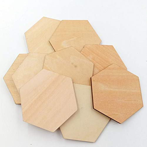 MILISTEN 60pcs Pieces Oval Wood Trim Cardboard Cones for Crafts