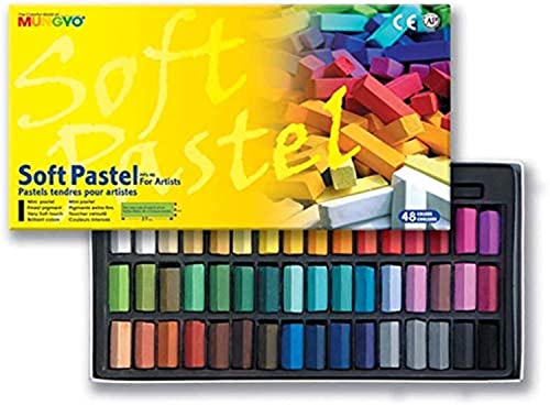 Mungyo Professional Half Pan Size Water Colors Set in Tin Case/Integral  Mixing Palette in The lid (48 Colors)