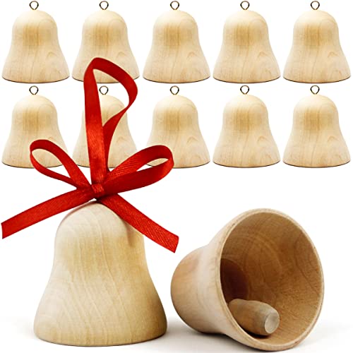  Unpainted Wood Tree Figures - Set of 3 - Handmade Craft Blanks  - 3.9-inch Height - Unfinished Wood Craft Supplies - Ideal for DIY  Projects, Interior Decor, and Fine Motor Skills Development