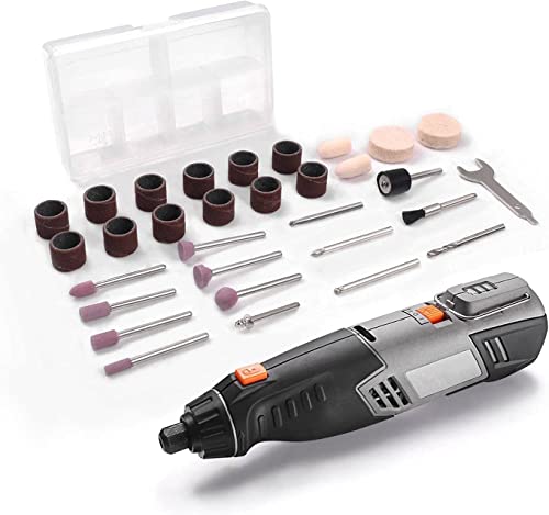 APEXFORGE M6 Variable Speed Rotary Tool Kit, Keyless Chuck & Flex Shaf