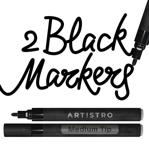 ARTISTRO White Paint Pen for Rock Painting, Stone, Ceramic, Glass