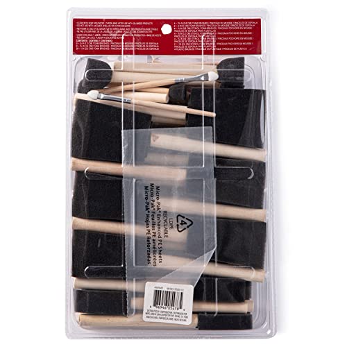 Craft Smart Foam Brush Variety Set - 25 ct