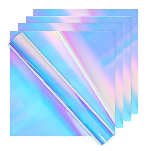 Prime Vinyl Holographic Vinyl Permanent , Holographic Vinyl for Cricut,  12â€ x