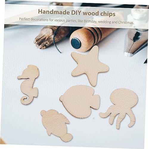 COHEALI 40pcs Wooden Dreamcatcher Arts and Crafts for Kids Dreamcatcher Kit  Wood Crafts for Kids DIY Kits Wooden Hanging Ornaments Kit Unfinished