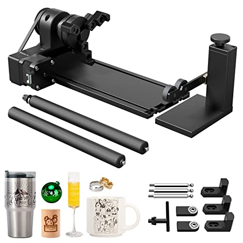 xTool F1 2-in-1 Dual Laser Engraver with Slide Extension, Rotary Extension  and Air Purifier, Lightning Speed Portable Fiber Laser Engraver for Metal