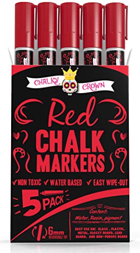 Loddie Doddie Fine Liquid Chalk Markers for Chalkboard - Erasable, Low-Odor Chalkboard Markers Erasable, Earth Tones Chalk Pens 10 Count