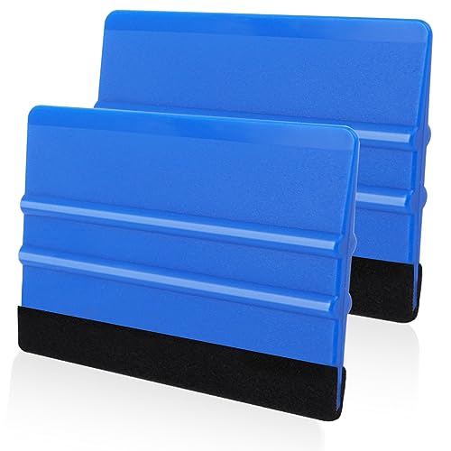 Zanch Felt Squeegee for Vinyl,Plastic Felt Edge Vinyl Squeegee