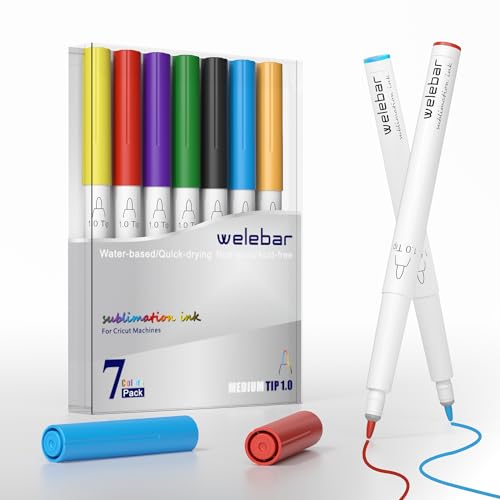 DOOHALO Sublimation Markers Infusible Pens Compatible with Cricut Maker  3/Maker/Explore 3/Air 2/Air 1.0 Tips Sublimation Ink Pens for Cricut Mug  Press