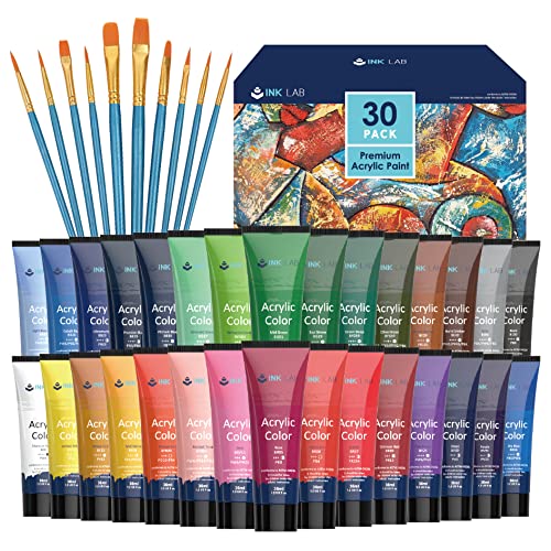 Liquidraw Acrylic Inks for Artists Set of 10 Ink Set 35ml