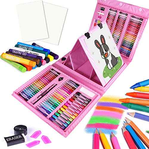 EzDesk Travel Activity Kit, Laptop Style with Paper, Writing & Coloring  Accessories, 11.4 x 13.8