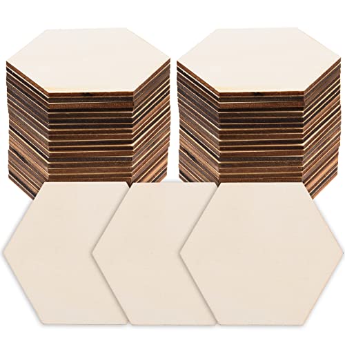 120 Pcs Unfinished Wood Hexagon Pieces 1/5 Thick Wooden Hexagon Cutouts  Blank Wood Hexagon Slices Wooden Chips Embellishments for DIY Crafts  Painting Board Games Holiday Home Wall Decor,2x1.7 Inch - Yahoo Shopping