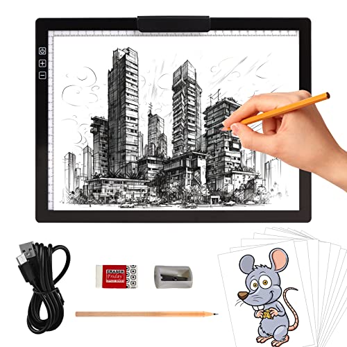  Small Light Box for Tracing, Diamond Painting Art, Weeding  Vinyl Light Board Tracing Pad Table Lightbox and Drawing Led Tracer Pads  Artists Light Boxes, Bright Drafting Lightpad Lightboard Tablet