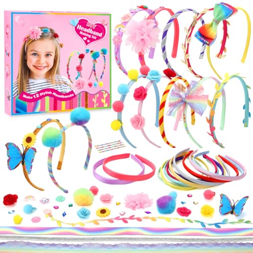 WUBOMJIO Jewelry Making Kit, Arts & Crafts Supplies for Kids