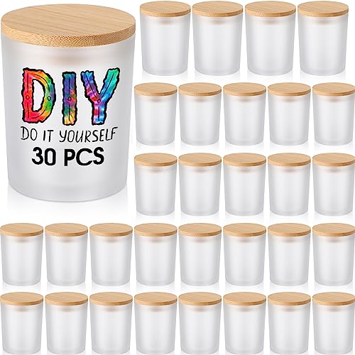 JuneHeart 15 Pack 6 OZ Candle Jars for Making Candles, Clear Empty Gla –  WoodArtSupply