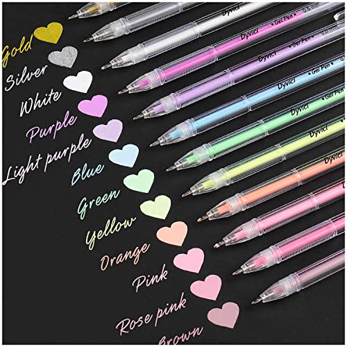 Dyvicl Black Micro-Pen Fineliner Ink Pens - Pigment Liner Multiliner Pens Micro Fine Point Drawing Pens for Sketching Anime Manga Artist