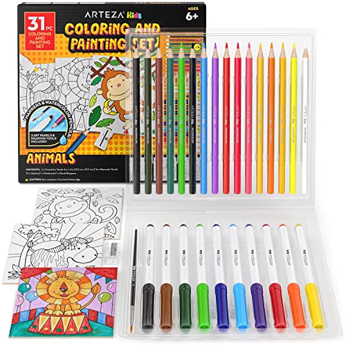  Arteza Kids Toddler Crayons in Bulk, 216 Count, 6