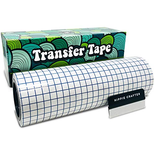 Clear Transfer Tape For Vinyl Adhesive And HTV Heat Transfer Paper Sheets  For Cricut Transfer Tape For Vinyl Paper Transfer Tape 20 Pieces 12x 12