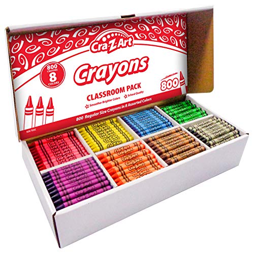 Cra Z Art Jumbo Washable Crayons Assorted Colors Pack Of 16