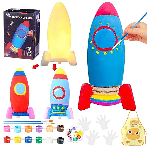  Paint Your Own Moon Lamp Kit, Art Supplies Arts & Crafts Kit  for Kids 9-12, Arts and Crafts for Kids Ages 8-12, Crafts for Girls Ages  8-12, Toys Girls Boy Birthday