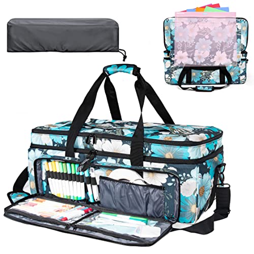 AMOIGEE Padded Dust Cover Compatible with Cricut Maker, Cricut Maker 3,  Explore Air 2, Cricut Explore 3 Machine, with Pockets for Cricut Suppliers  and
