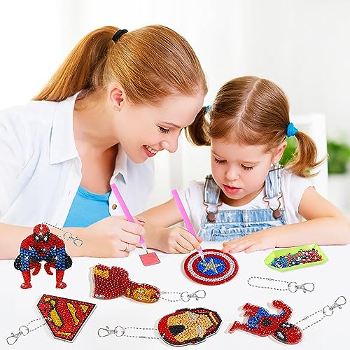 Diamond Painting Kits for Kids 4 Pack Diamond Art for Kids Beginners Kids Diamond  Painting Kits 5D DIY Diamond Painting Big Gem Full Drill Diamond Dots for  Children Ages 6-8-9-12 4PACK-B