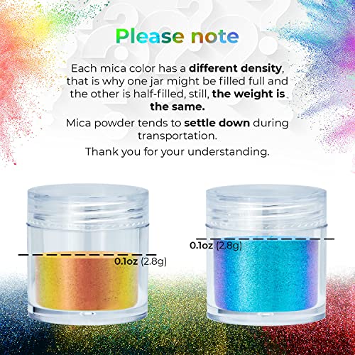 Chameleon Mica Powder Color Shift Mica Powder for Epoxy Resin