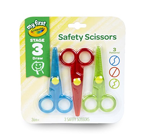 Kids Scissors, iBayam 5 Kid Scissors with Cover, Safety Small scissors,  Student Blunt Tip Scissors for School Kids Age 4-7 8 9 10-12, Classroom  Toddler Child Scissors Scrapbooking Art Craft Supplies