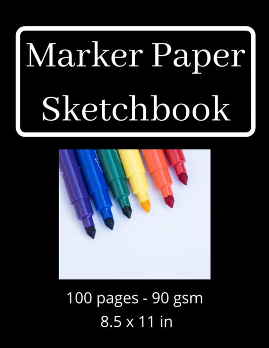 BLACK PAPER SKETCHBOOK: Black Drawing Sketch Pad for Chalk Pastel, Cha –  WoodArtSupply