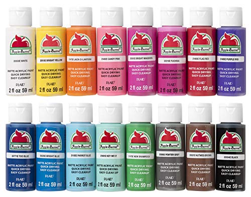  Acrylic Paint - Apple Barrel 12 pack of assorted