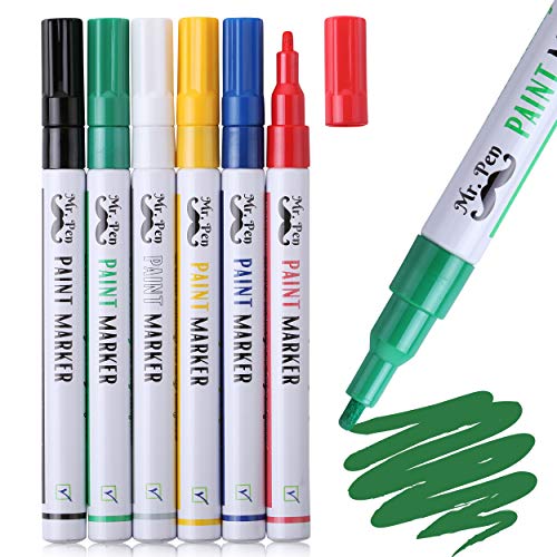 Mr. Pen- Dual Tip Permanent Markers, 12 Pack, Fine & Ultra Fine Tip, Fine Tip Permanent Markers, Fine Tip Marker, Permanent Markers Fine Point, Fine