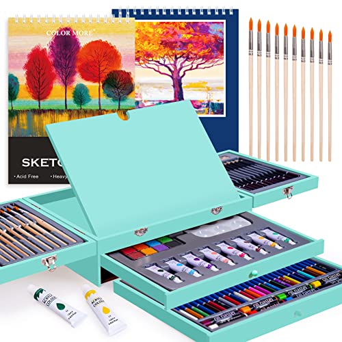 Minecraft Lap Desk Travel Art Set - Bundle with Minecraft Art Clipboard with Sketchpad, Coloring Utensils and More (Art Lap Desk for Kids)