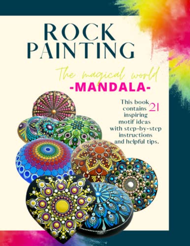 Mandala Rocks | Practice Dot Patterns for Painting and Decorating: 150 Designs to Spark Your Creativity in The Art of Stone Painting | Coloring Book