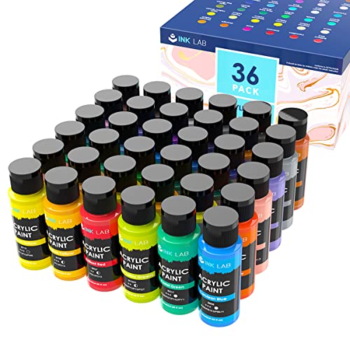 Liquidraw Acrylic Inks for Artists Set of 10 Ink Set 35Ml