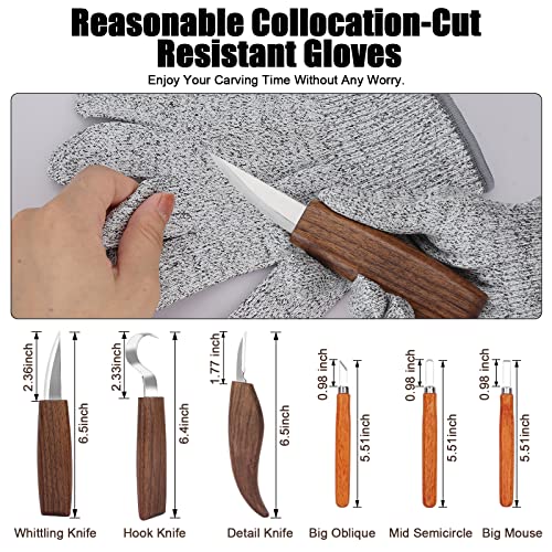 Tekchic Wood Carving Kit Deluxe-Whittling Knife, Wood Carving Knife Set,  Wood Whittling Kit for Beginners, Carving Knife Woodworking Wood Carving  Tools Set with Large Leather Case - Yahoo Shopping
