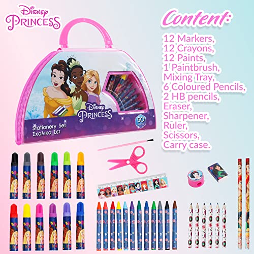 Disney Stitch Art Set for Kids 130+ Pieces Colouring Pencils