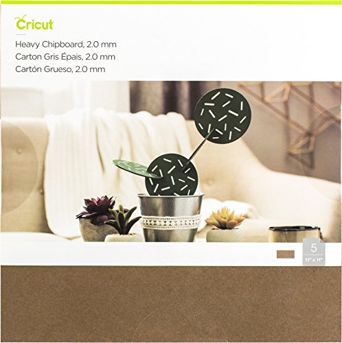 Samsill Chipboard Sheets 8.5 x 11 Inches, 50 Pack, Acid Free, 50 Point,  Brown, Compatible with Cricut Machine, Create Embellishments for Cards,  Mixed Media, Cra… in 2023