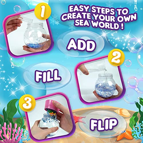  ToyUnited Dinosaur DIY Snow Globe Kit  Make Your Own Water  Globe, Arts and Crafts for Kids Ages 4-8, STEM Activities for Kids Ages  5-7, Christmas Birthday, Activities for Girls Ages