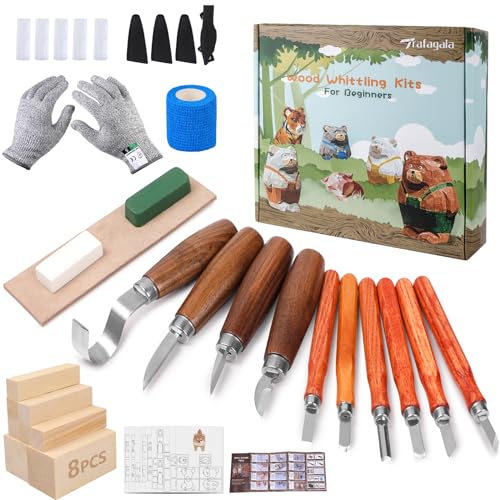 Wood Carving Kit for Beginners Whittling Kit With Elephant Linden