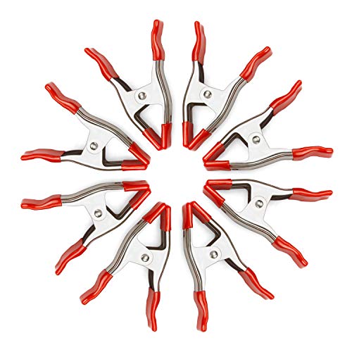 Layhit 200 pcs 2 Inch Metal Spring Clamps Bulk Mini Heavy Duty