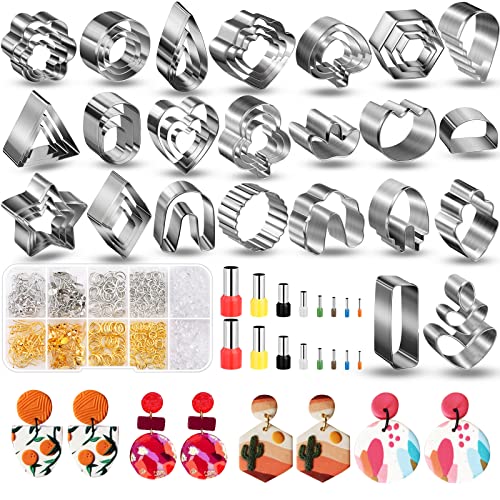 CGBOOM 527Pcs Polymer Clay Jewelry Making Kits,3 In 1 Clay Earring And  Bracelet Making Kit, Jewelry Making Tools For Adults And Kids
