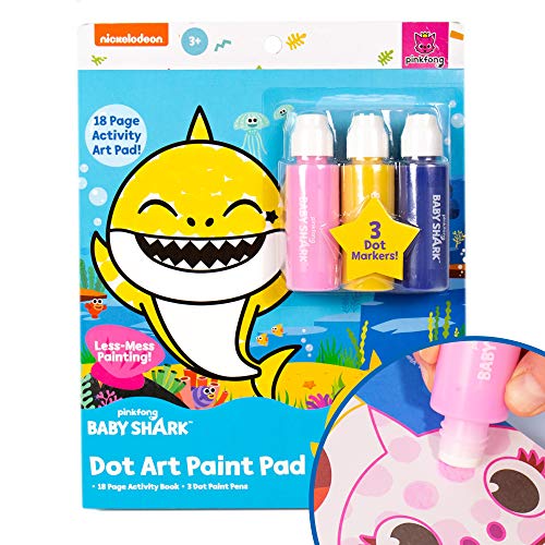 Baby Shark Aqua Art – Baby Shark Water Coloring Pads – Includes Magic  Refillable Water Brush for Mess Free Water Art Painting for Toddlers – for  3 Year Old - Toys 4 U
