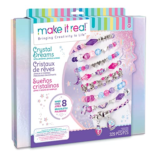 Make it Real - Juicy Couture Pink and Precious Bracelets - DIY Charm  Bracelet Kit with Beads for Tween Jewelry Making - Jewelry Making Kit for  Girls