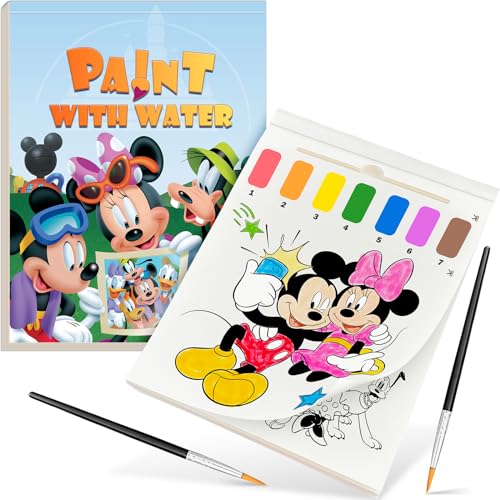JUNQIU Watercolor Coloring Books for Kids Ages 4-8, Pocket Watercolor  Painting Book for Toddlers, Arts and Crafts for Girls Boys, Water Colors  Paint