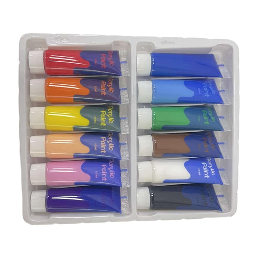 Modern Floral Acrylic Paint Set