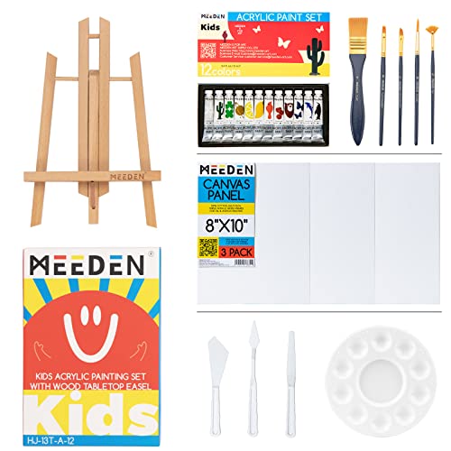 MEEDEN Acrylic Painting Kit 72-Piece Acrylic Paint Set with