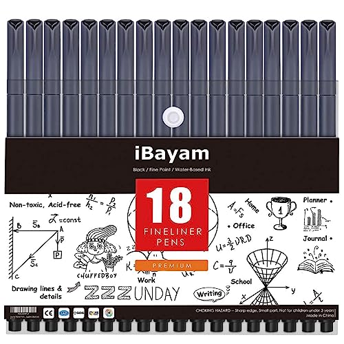 iBayam Colored Pens for Journaling Note Taking, 36 Vibrant Colors Fineliner  Pens for Office School Teacher Student Classroom Supplies, Journal Planner  Writing Back to School Supplies, Fine Tip Markers - Yahoo Shopping