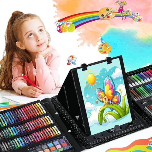 Dinonano Drawing Painting Art Set for Kids - 238 Pieces Paint