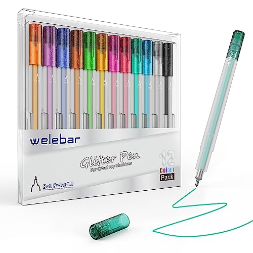 welebar 1.0 Tip Pen Set for Cricut Maker 3/Maker/Explore 3/Air 2/Air,  Premium Marker Pen Set of 36 Pack Medium Point Pens for Drawing, Writing