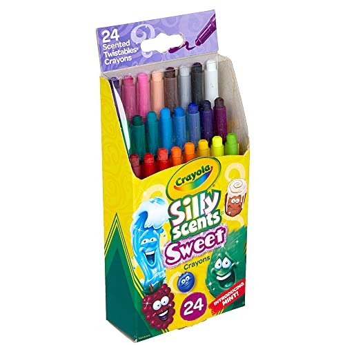 Crayola Silly Scents Twistables Scented Crayons & Pencils 72 Count